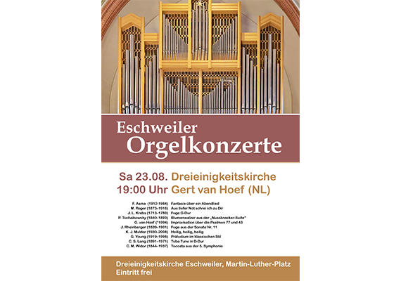 Orgelkonzert van Hoef